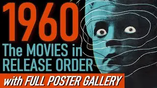 1960 Movie Release Timeline - Psycho, Spartacus, The Apartment, Exodus, and Jerry Lewis Everywhere