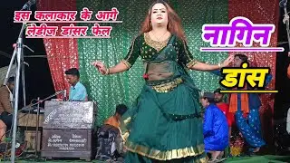 इस कलाकार के लेडीज़ डांसर भी फेल!! महेंद्र पिपरहा वाले का नागिन डांस!!Mo. इद्रीश की #nautanki