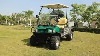 HDK Golf Car : Turfman 700 | Lithium Utility Golf Cart| Farm Utility Vehicle