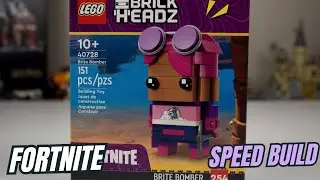 LEGO BrickHeadz Fortnite, BRITE BOMBER, 40728, (2024) Speed Build