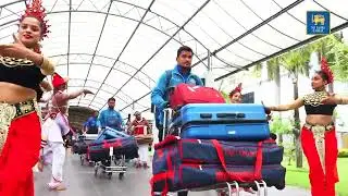 Team Nepal arrives in Sri Lanka for #AsiaCup2023!