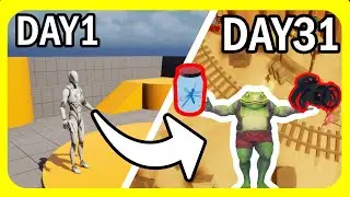 1 Month of Game Development in Less than 3 Minutes - Indie Game Dev