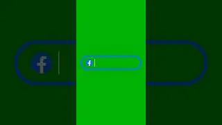 Animated Facebook Search Bar Green Screen | Free VFX Asset