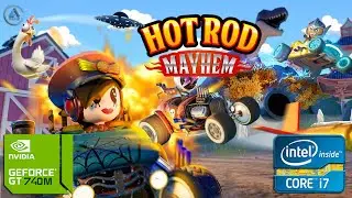 🚗💥 Hot Rod Mayhem | Nvidia GT 740M / Low End PC | Low Settings