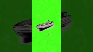 Boat ⛵ green screen
