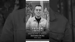 Gracias por su m&uacute;sica #yeisonjim&eacute;nez 🕊️