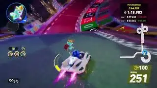 Sonic Racing CrossWorlds (PC) Time Trial: Roulette Road World Record 1:44:907