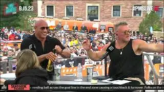 🚨 IT&rsquo;S 5 O&rsquo;CLOCK SOMEWHERE! Cheers to The Rock & Pat McAfee! 🚨