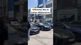When Millionaires decided to go for a drive! #supercars #bmw #porsche #hummer