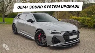 Заводская аудиосистема вас шокирует! Audi RS6