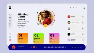 Build a Music Website from Scratch with HTML & CSS | Beginner-Friendly Project