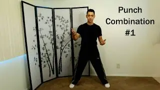 Punch Combination #1 TUTORIAL - Wushu Fundamentals