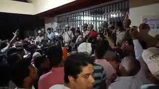 PNP ALLAHABAD ME JORDAR DHARNA PRADARSHAN PROTECT IN 30/33 CUTOFF