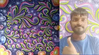 Spray design very simple ।home decorate easy design । spray artist Kumar Chandan art gallery special