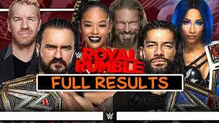 Full WWE Royal Rumble 2021 Results
