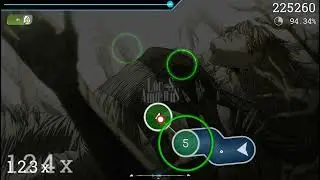osu! First time playing on a drawing tablet!