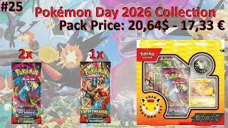 Opening Pokemon Cards Pok&eacute;mon Day 2026 Collection Profit or Loss Pokemon TCG #25