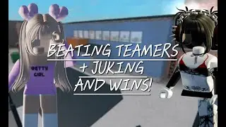 Beating teamers and juking them on mm2!