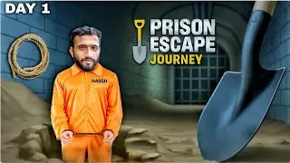 Master Plan To Escape Jail 🚨 | Prison Break Journey Day 1