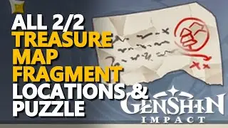 All Treasure Map Fragment Genshin Impact
