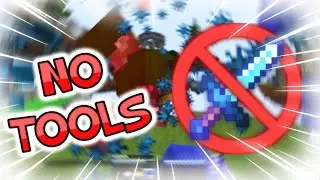 Bedwars But I Don't Use ANY Tools! - Aabani
