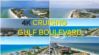 4K Cruising Gulf Boulevard: Scenic Drive Along Florida's Stunning Coastline