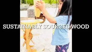 Wooden Water And Sand Wheel, by Explore Nook