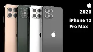 2020 iPhone 12 Concept &mdash; Apple iPhone 12 Pro Max Trailer Concept !