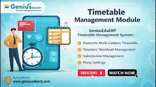 Timetable Management Module
