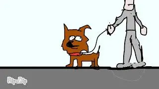 Dog walking#animation #gotoviral 