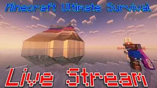 Minecraft Ultimate Survival Halloween Stream Gathering Resources and Hang Out