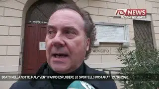 BOATO NELLA NOTTE, MALVIVENTI FANNO ESPLODERE LO SPORTELLO POSTAMAT | 24/01/2026