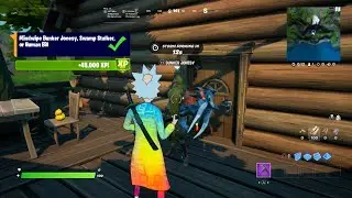 Fortnite - Mindwipe Bunker Jonesy, Swamp Stalker, Or Human Bill (Season 7 Week 8 Challenges)