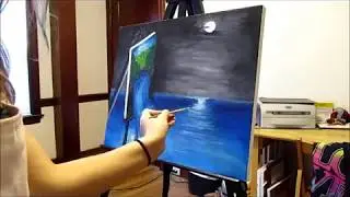 3D Waterfall With Two Different Views.