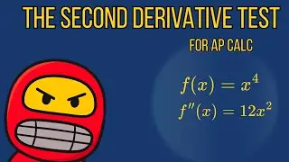 Second Derivative Test EXPLAINED (in 10 minutes)