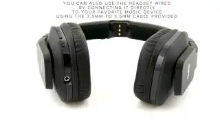 RIF6 WIRELESS TV HEADPHONES TUTORIAL