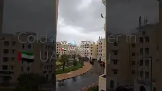 cold❄️ weather in UAE 🇦🇪  today @shouryadida #shorts #cold weather #uae #today #dubai #ytshort