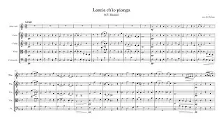 Handel - Lascia ch'io pianga - Solo Oboe and String Quartet Arr.