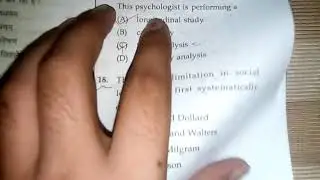 HP Tet medical (psychology section) 2019