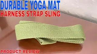 ✅  Durable Yoga Mat Harness Strap Sling, Yoga Mat Carrying Strap 🔴