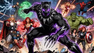What If Black Panther Entered Marvel Universe?