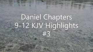 Daniel Chapters 9-12 KJV Highlights #3