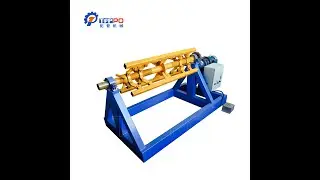 Electric Decoiler for Roll Forming Line | High-Efficiency Uncoiler Machine | TOPPO Machinery