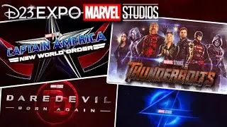 D23 Marvel Panel First Looks & Trailers | Full Breakdown