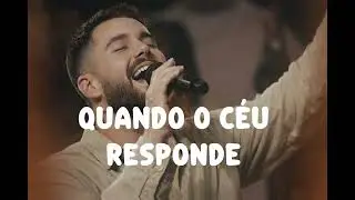 Quando o céu responde #louvor #oração #musicagospel #adoração 