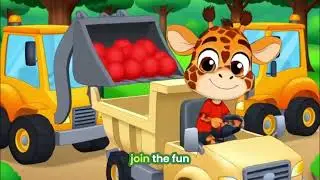 Munchie Giraffe: Fun Learning Adventures for Kids #shorts