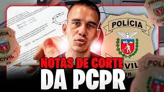 VEJA AS NOTAS DE CORTE DA PCPR