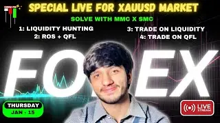 Special LIVE For GOLD Market Chart Solve With MMC X SMC Analysis | JAN 15, 2026 | CRYPTO CANDLE PRO