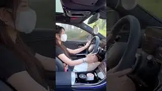 Mercedes Girl#mercedes #mercedesbenz #speed #driving #ytshort #vlog #driving #viral #driver