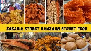 Zakaria Street Ramzaan food tour | Calcutta street food | #streetfoodindia #ramzaan2022 #foodvlog